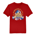 Mens Small Red Short Sleeve Tee