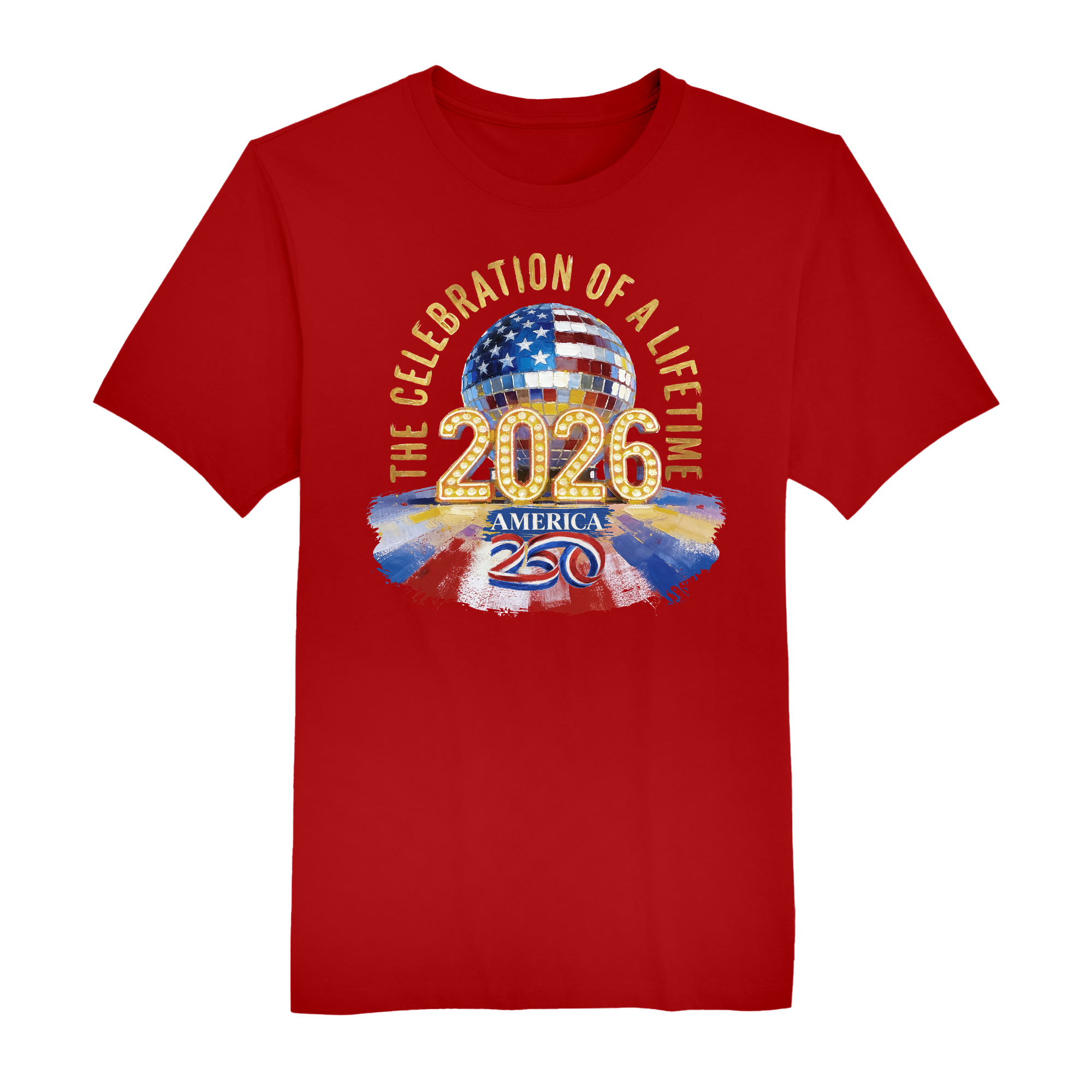 Mens Small Red Short Sleeve Tee