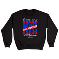 Unisex Small Black Crewneck Sweatshirt