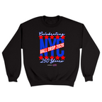 Unisex Small Black Crewneck Sweatshirt