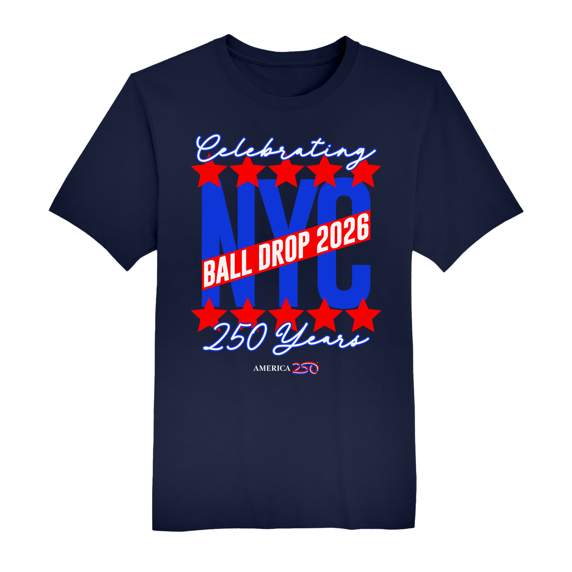 Mens Small Navy Short Sleeve Tee