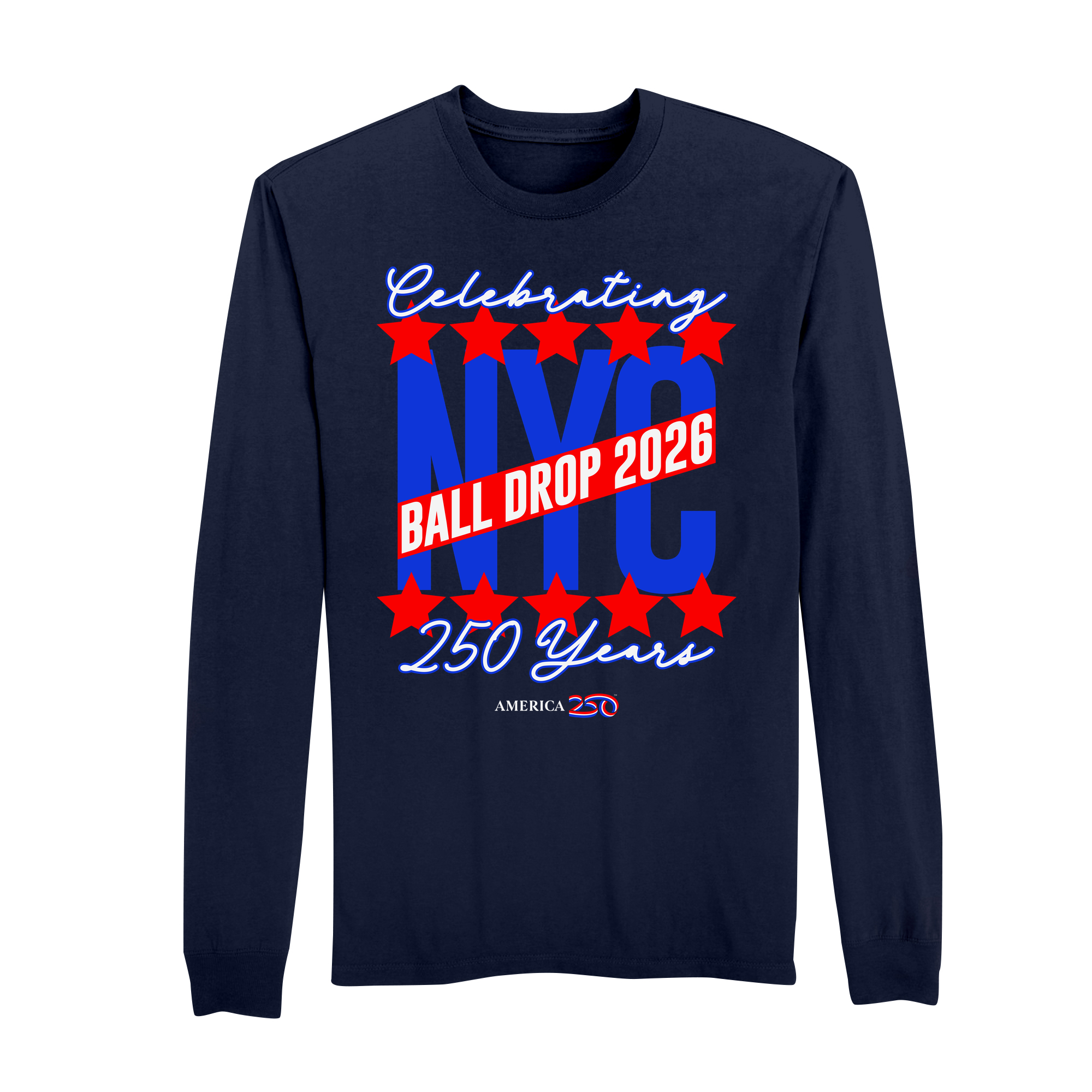 Mens Small Strong Navy Style_Long Sleeve