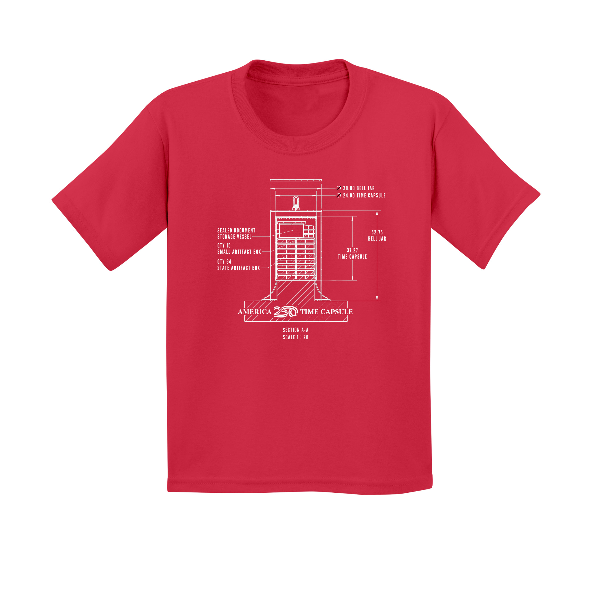 Kids Small Red Style_T-Shirt