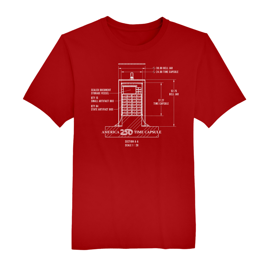 Mens Small Red Short Sleeve Tee