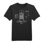Mens Small Black Short Sleeve Tee