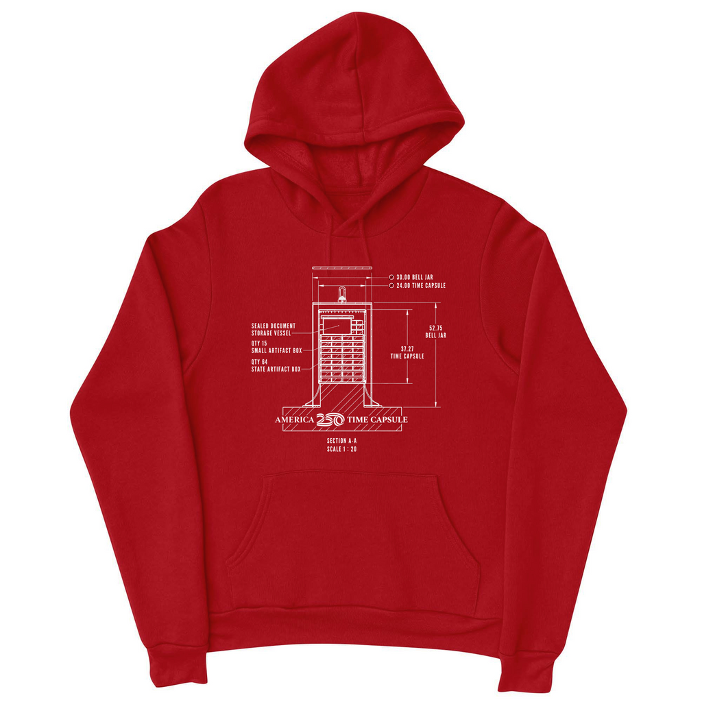 Mens Small Red Style_Hoodie