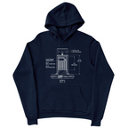 Mens Small Navy Style_Hoodie