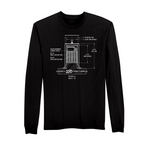 Mens Small Deep Black Style_Long Sleeve