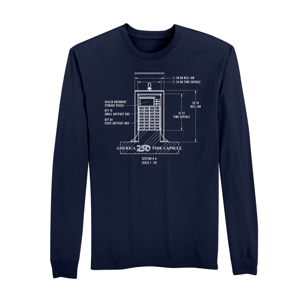 Mens Small Strong Navy Style_Long Sleeve