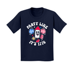 Kids Small Navy Style_T-Shirt
