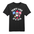 Mens Small Black Short Sleeve Tee