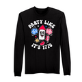 Mens Small Deep Black Style_Long Sleeve