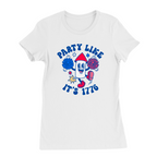 Womens Small White Women's Short Sleeve Tee