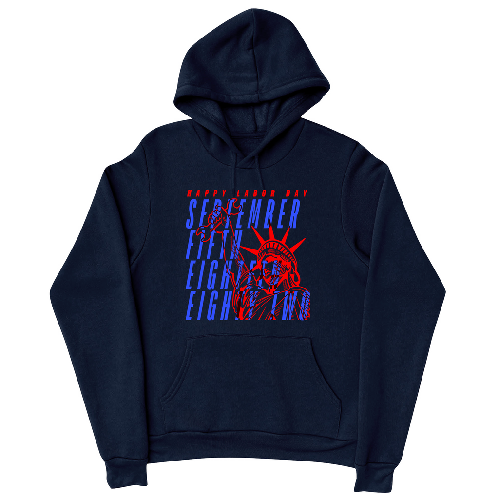 Mens Small Navy Style_Hoodie