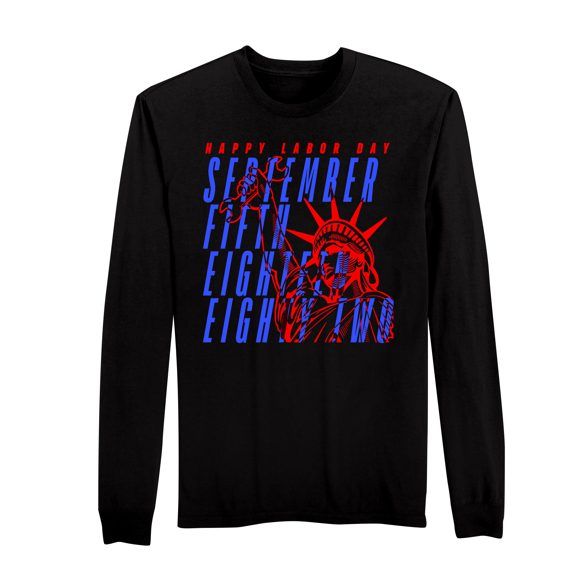 Mens Small Deep Black Style_Long Sleeve