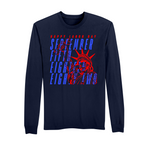 Mens Small Strong Navy Style_Long Sleeve