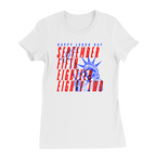 Womens Small White Women's Short Sleeve Tee