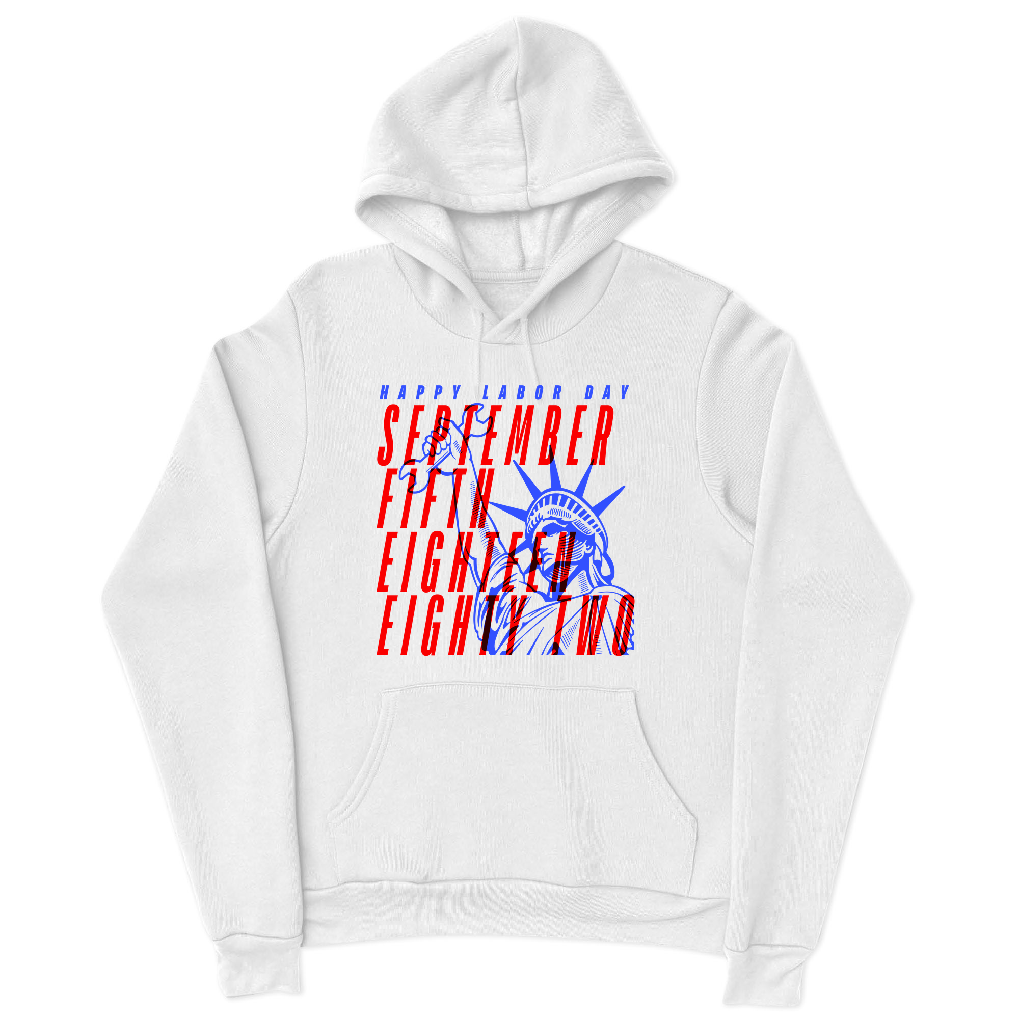 Mens Small White Style_Hoodie