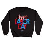 Unisex Small Black Crewneck Sweatshirt