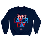 Unisex Small Navy Crewneck Sweatshirt