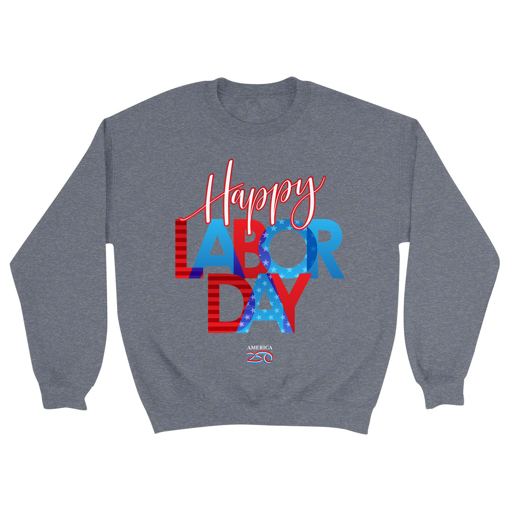 Unisex Small Dark Ash Crewneck Sweatshirt