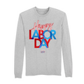 Mens Small Athletic Heather Style_Long Sleeve