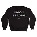 Unisex Small Black Crewneck Sweatshirt