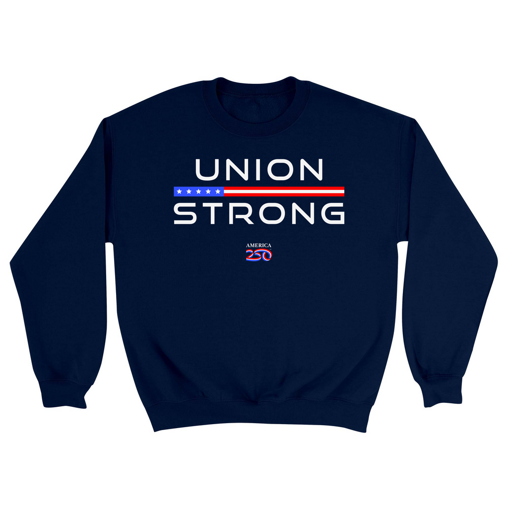 Unisex Small Navy Crewneck Sweatshirt