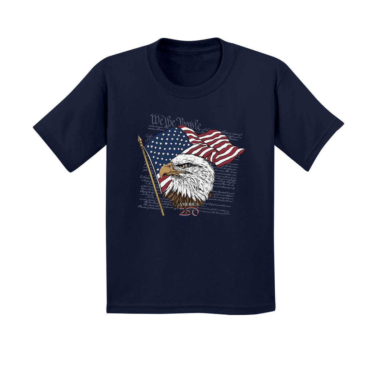 Kids Small Navy Style_T-Shirt