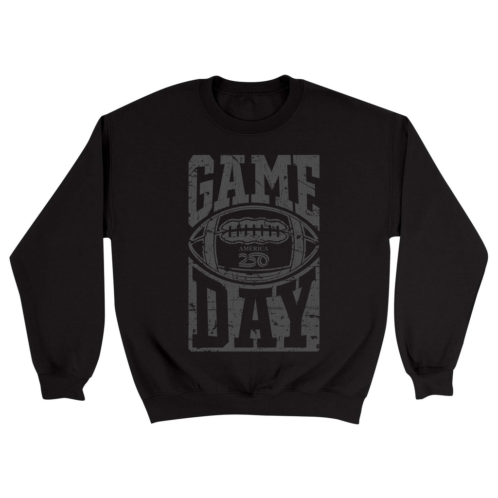 Unisex Small Black Crewneck Sweatshirt