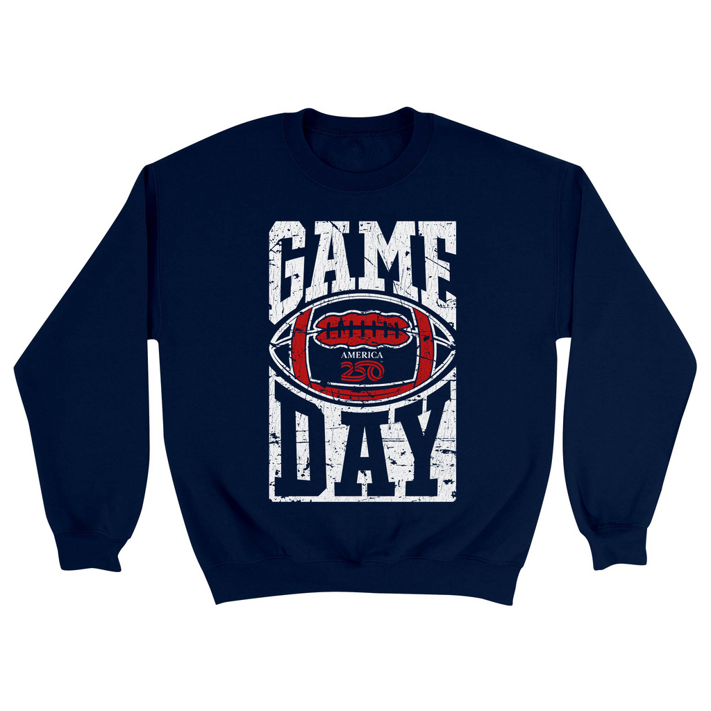 Unisex Small Navy Crewneck Sweatshirt