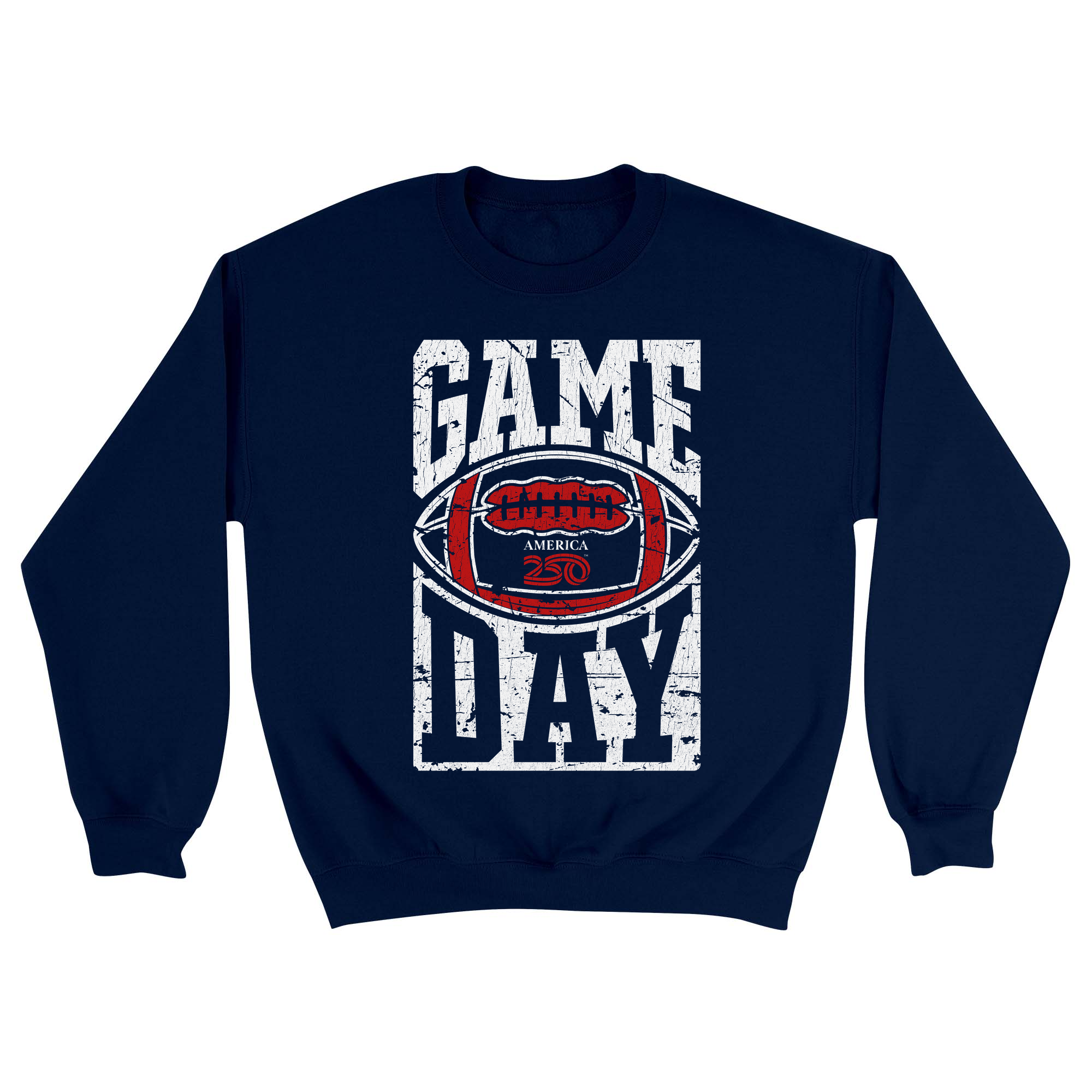 Unisex Small Navy Crewneck Sweatshirt