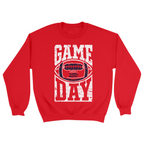 Unisex Small Red Crewneck Sweatshirt