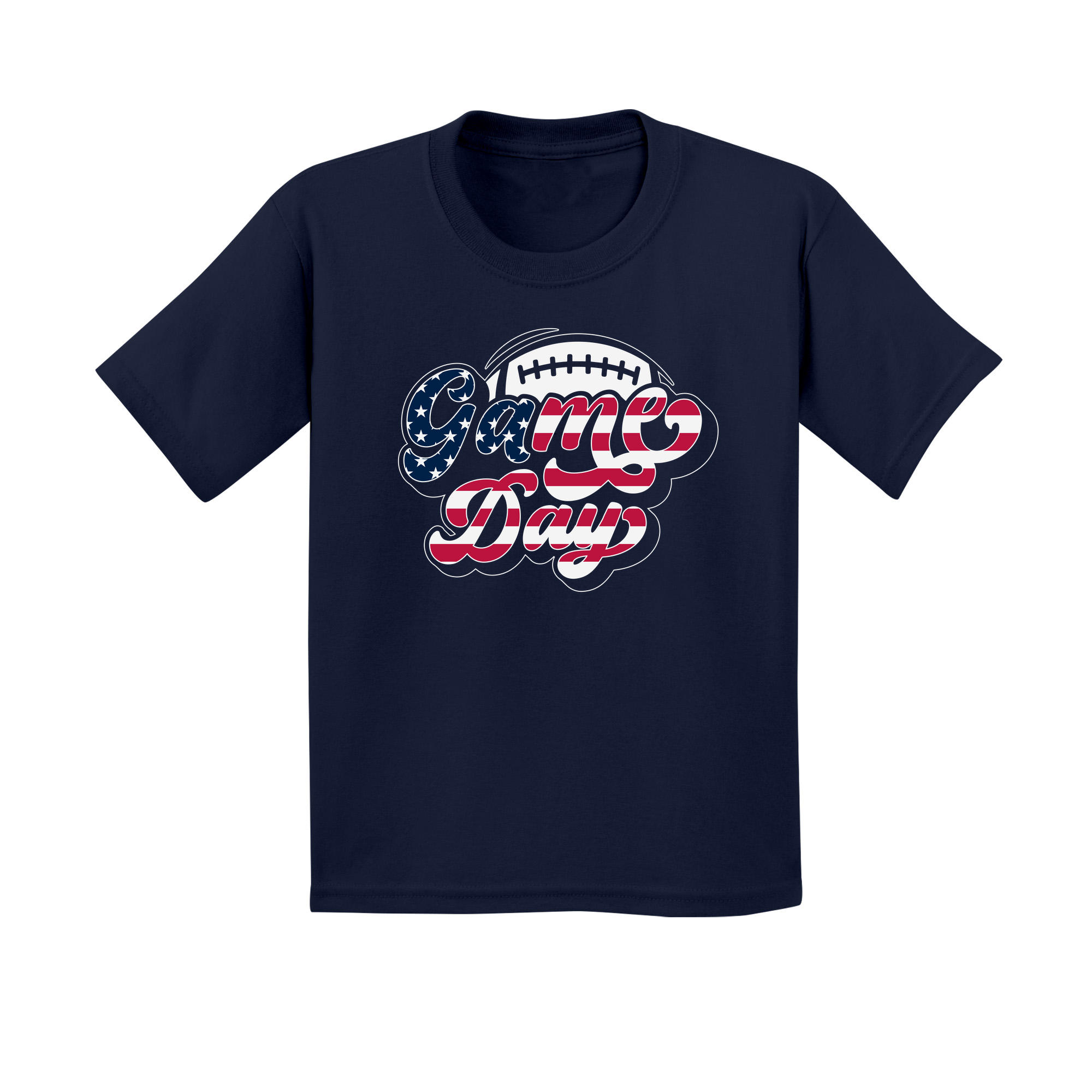 Kids Small Navy Style_T-Shirt