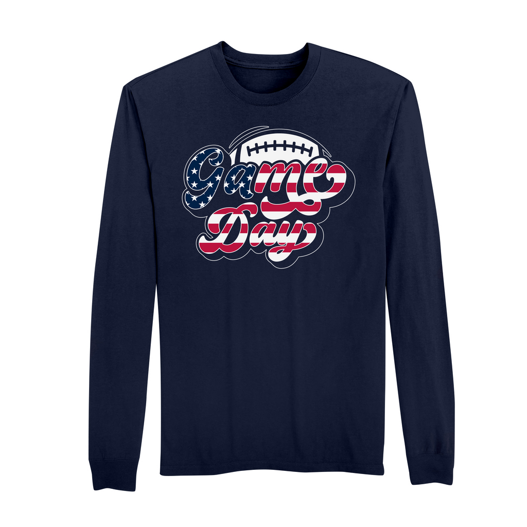 Mens Small Strong Navy Style_Long Sleeve