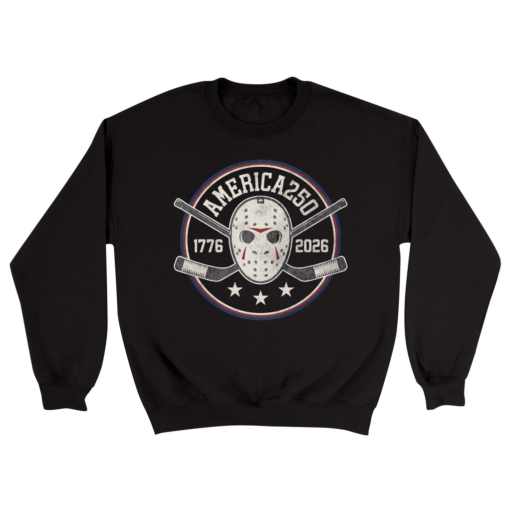 Unisex Small Black Crewneck Sweatshirt