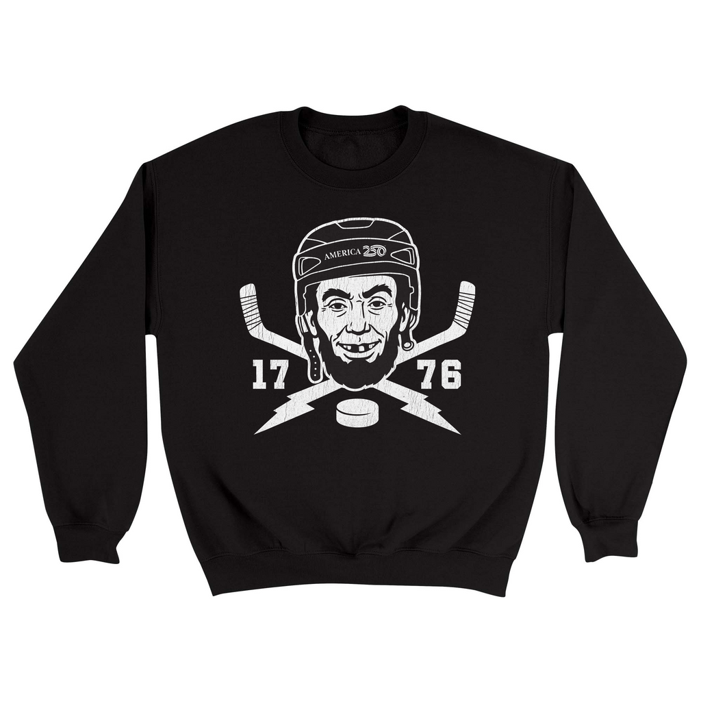 Unisex Small Black Crewneck Sweatshirt