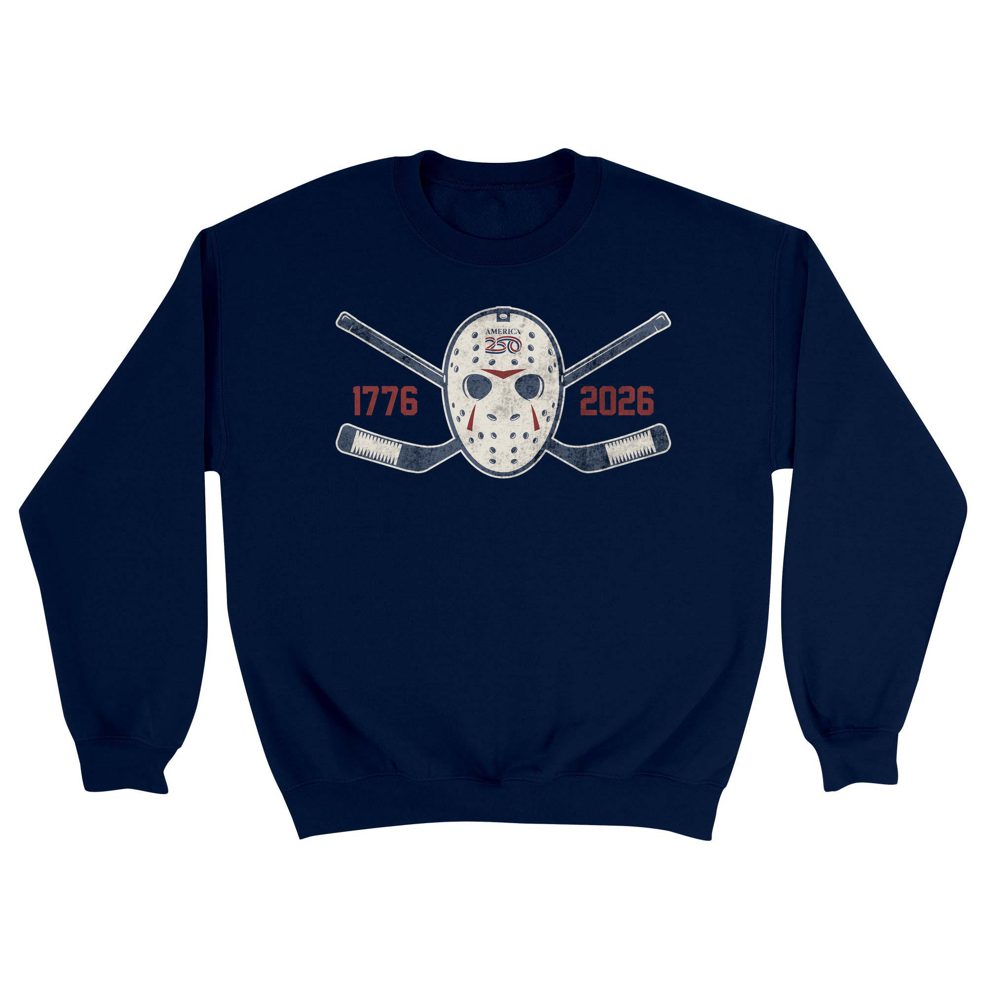 Unisex Small Navy Crewneck Sweatshirt