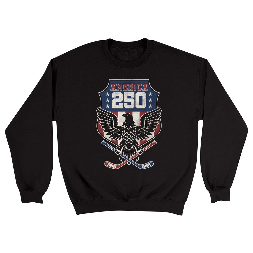 Unisex Small Black Crewneck Sweatshirt