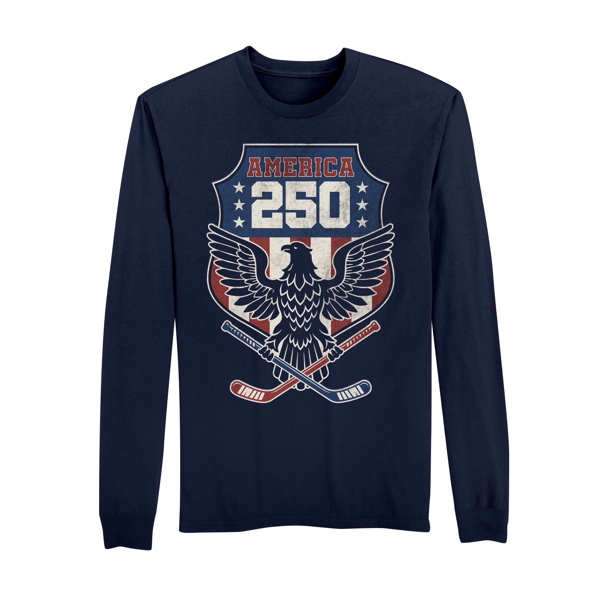 Mens Small Strong Navy Style_Long Sleeve