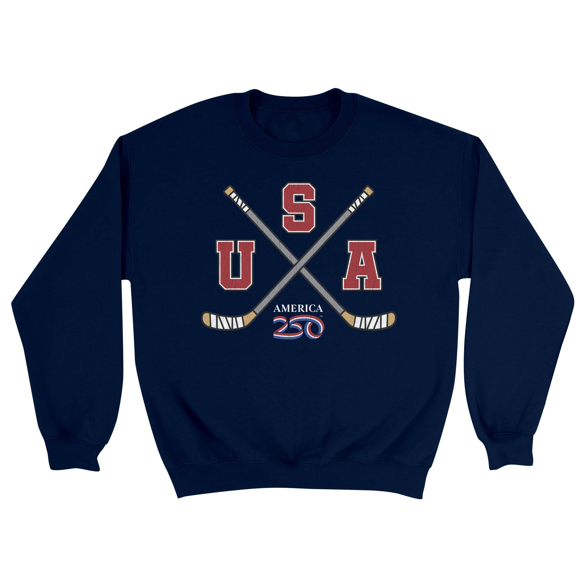 Unisex Small Navy Crewneck Sweatshirt
