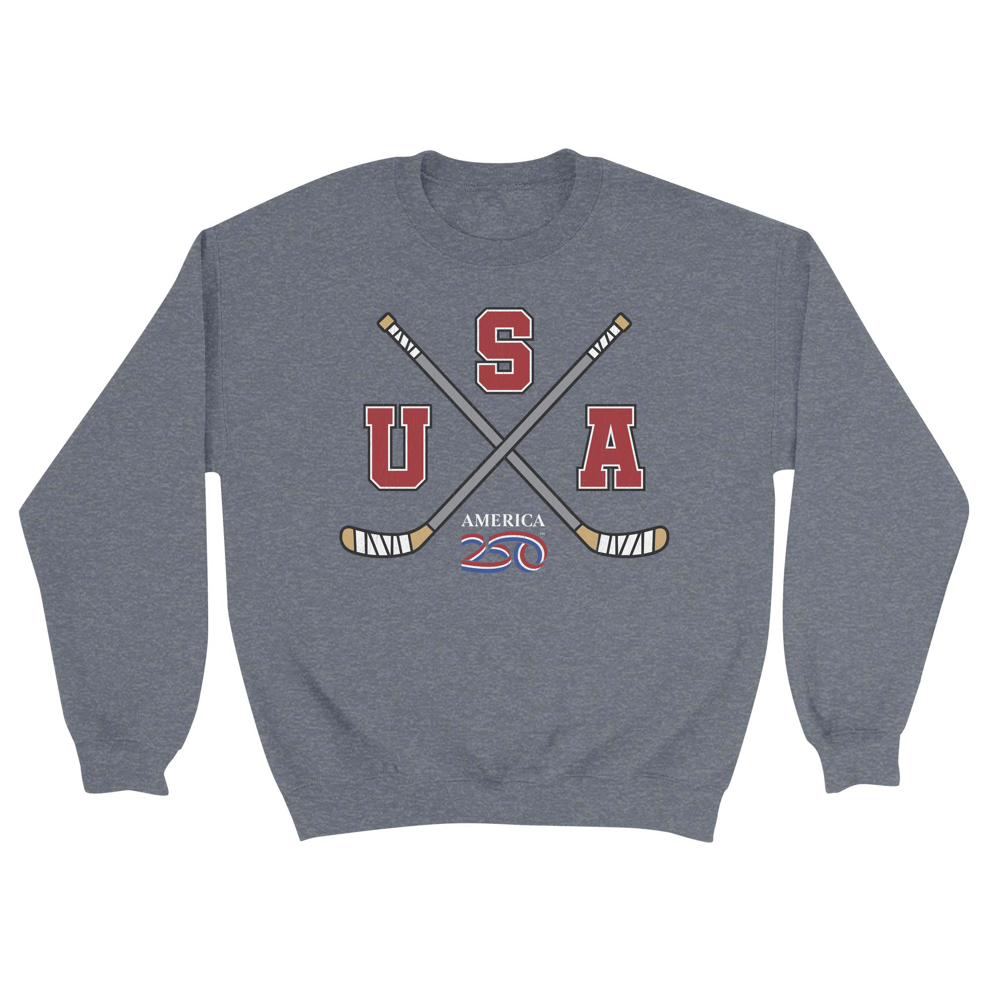 Unisex Small Dark Ash Crewneck Sweatshirt