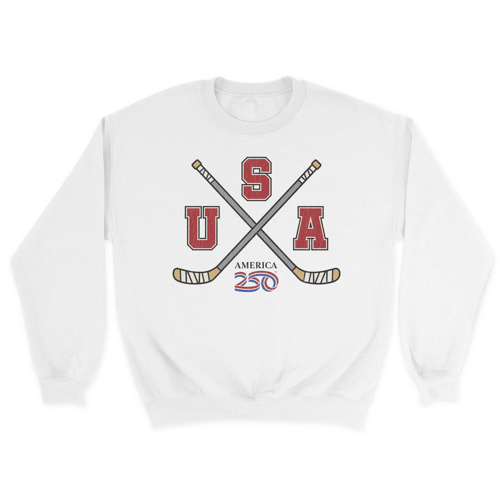 Unisex Small White Crewneck Sweatshirt