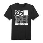 Mens Small Black Short Sleeve Tee