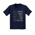 Kids Small Navy Style_T-Shirt