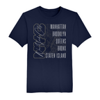 Mens Small Navy Short Sleeve Tee