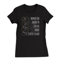 Womens Small Black Women's Short Sleeve Tee