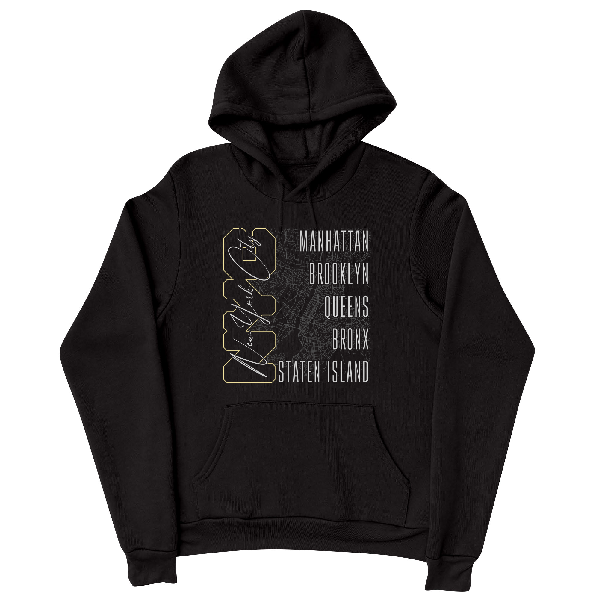 Mens Small Black Style_Hoodie