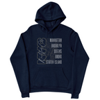 Mens Small Navy Style_Hoodie