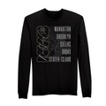 Mens Small Deep Black Style_Long Sleeve